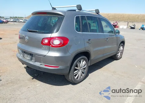 2011 Volkswagen Tiguan Se из США, поврежденный, VIN WVGBV7AX0BW504736